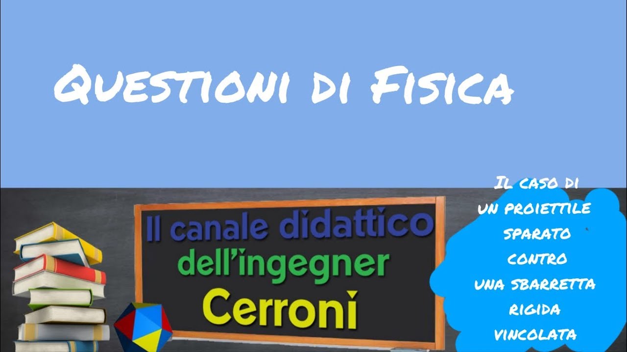 Gli urti anelastici vincolati nei corpi rigidi ( 13 )