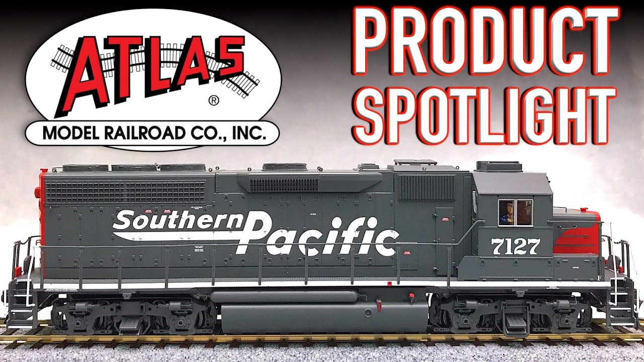 HO Scale EMD GP40 DCC Atlas Product Spotlight Southern Pacific SP