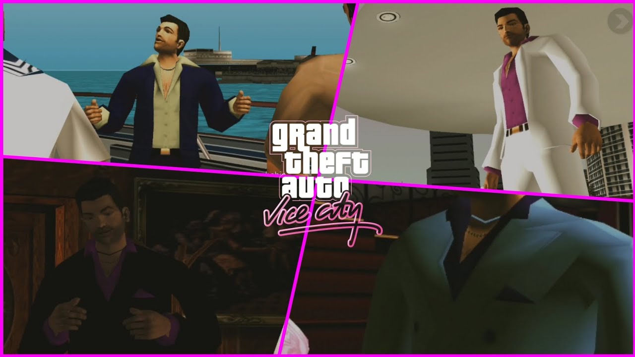 GTA Vice City Mobile - Stories Styled - Extended & Recolored Tommy's Outfits