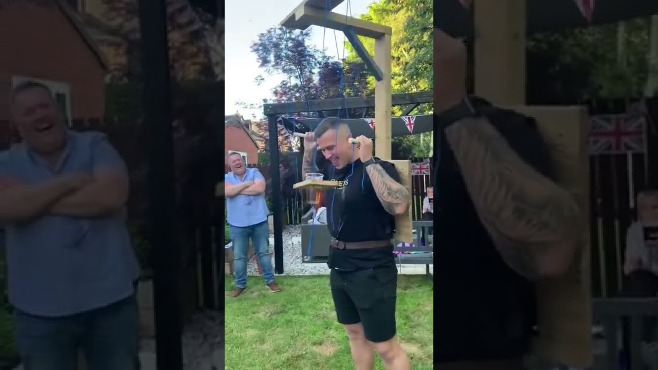 BEST PARTY DIY BBQ DRINKING GAME #bbq #party #funnyvideo