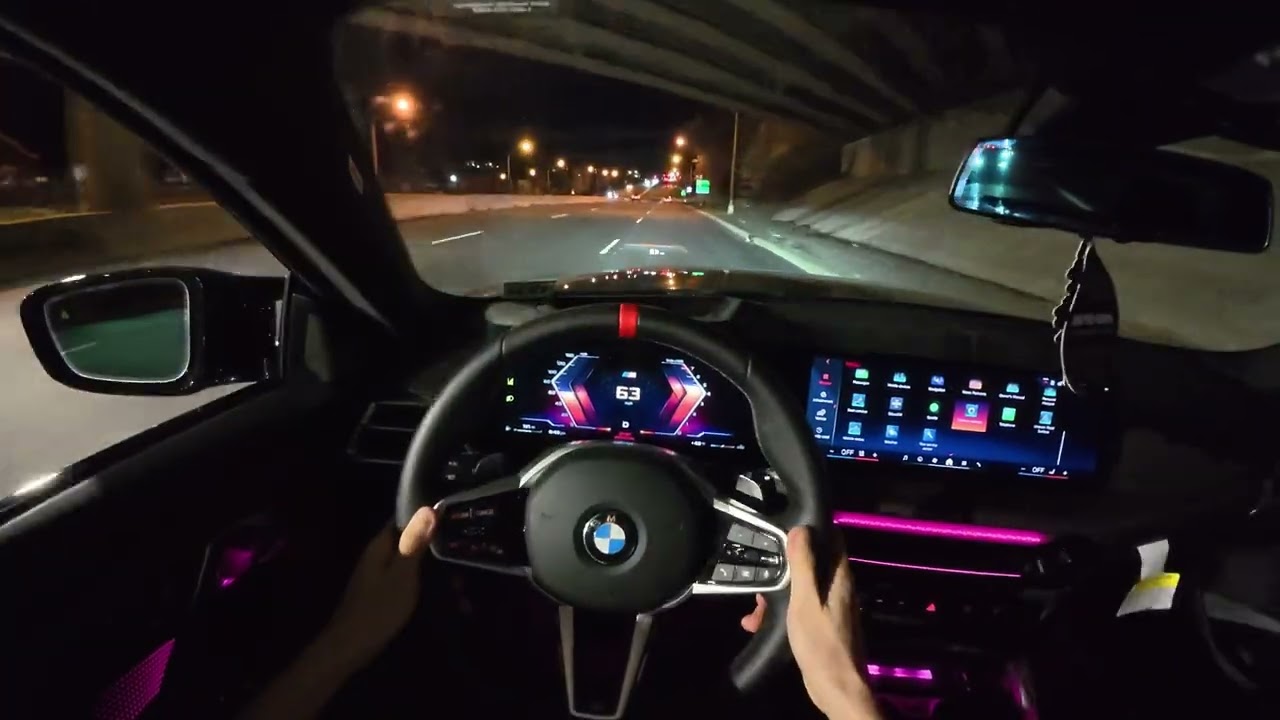 2025 BMW m240i - POV Night Drive | Dream Car!