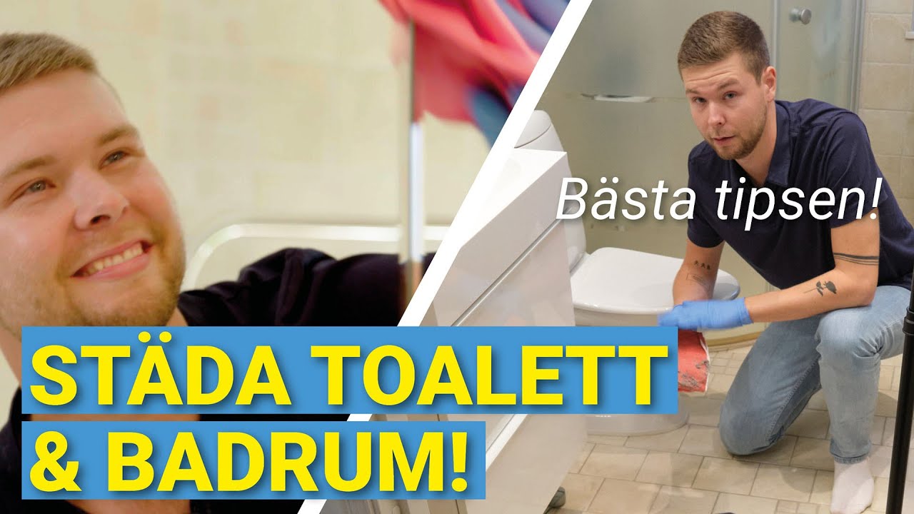 STÄDSKOLAN: Smartaste knepen för toaletter & badrum!