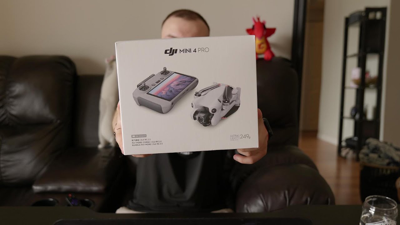 Распаковка и первый полет DJI mini 4 Pro