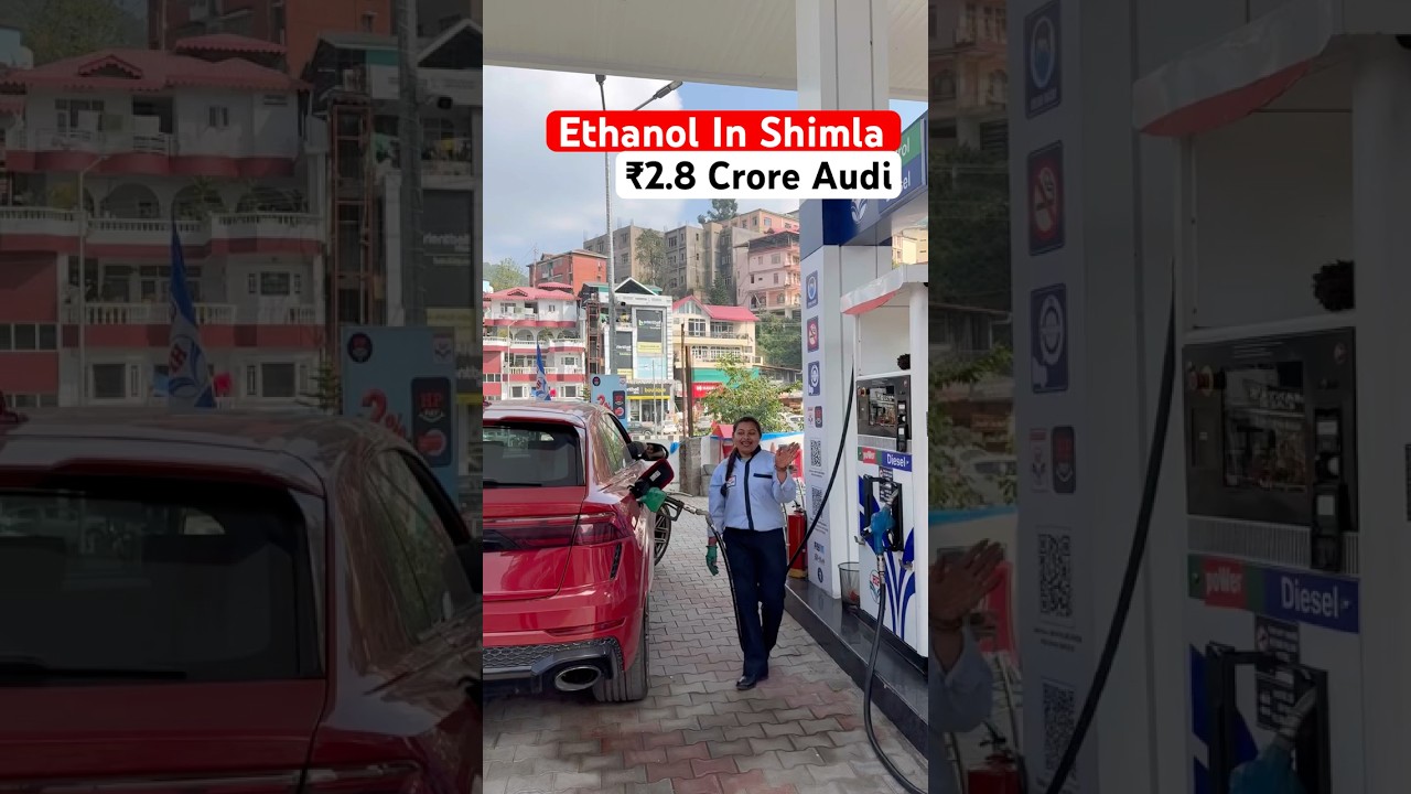 Ethanol in ₹2.8 crore Audi! @dhruvattri