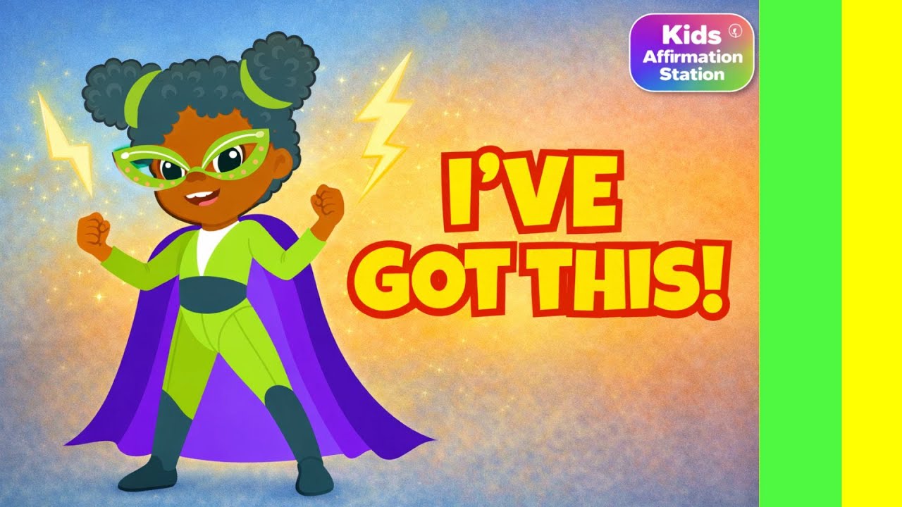 Kids Affirmations | 1-Minute Affirmation Song for Kids | Fight Negative Thoughts Sing Along