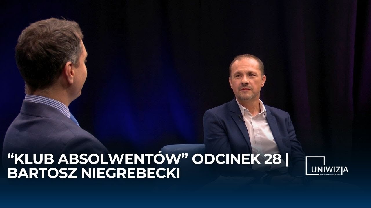 Klub Absolwentów #28 | Liczby i emocje: Bartosz Niegrebecki o pracy, sporcie i pisaniu