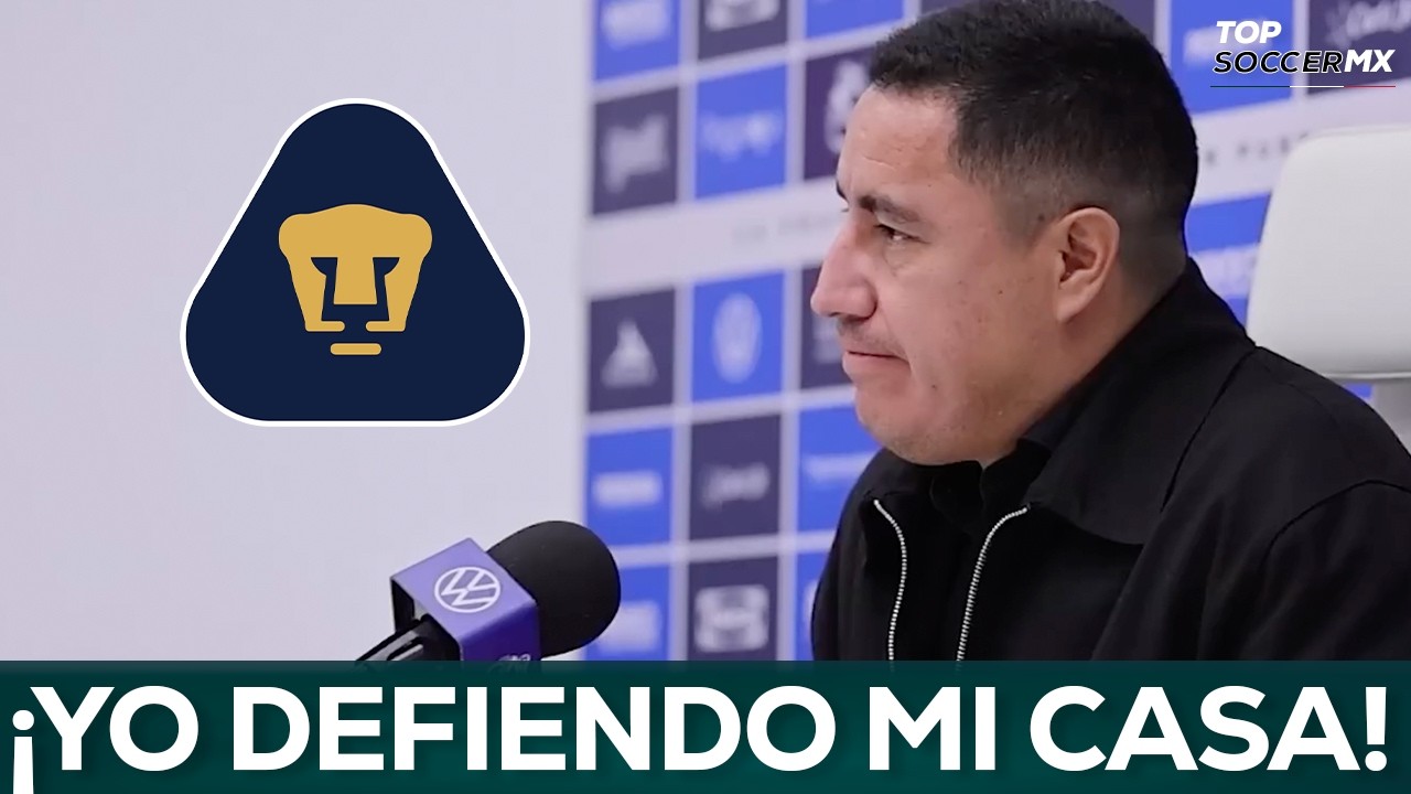 🔥 EFRAIN JUÁREZ TRAS REMONTADA DE PUMAS ANTE PUEBLA - TODO POR SUS PUMAS