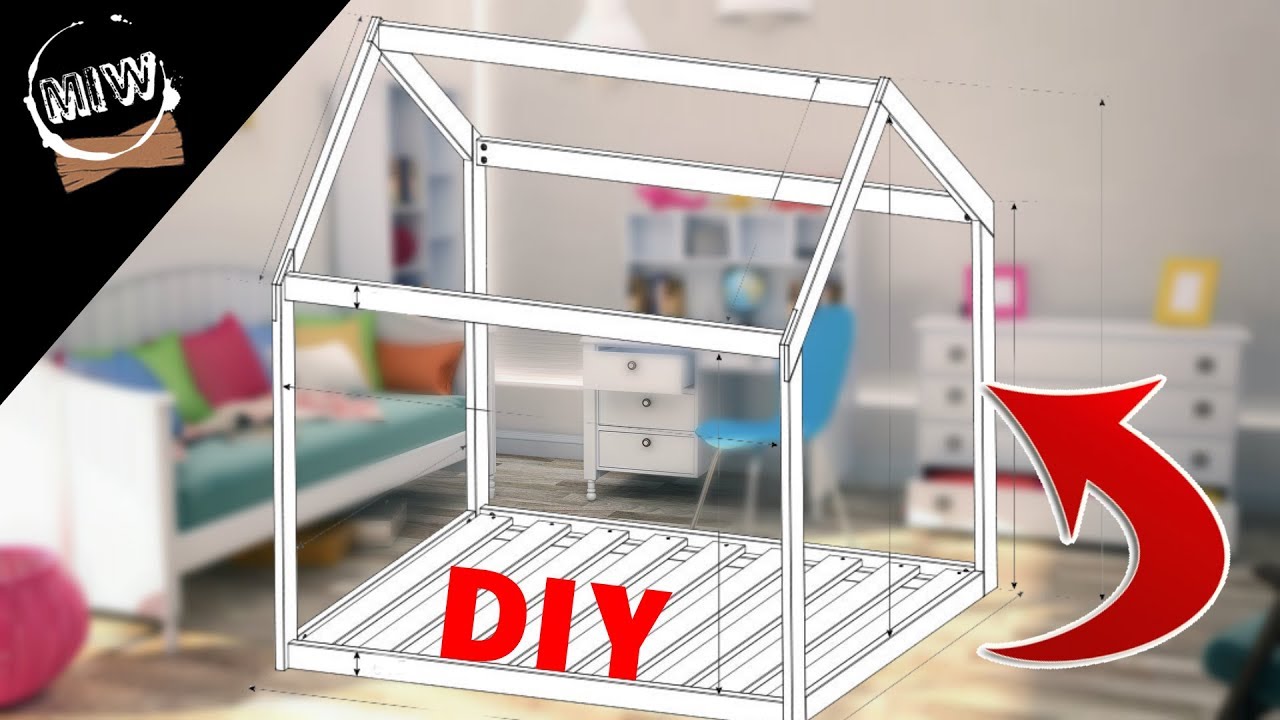 DIY LIT CABANE / cabin bed MIW #diymg #diy