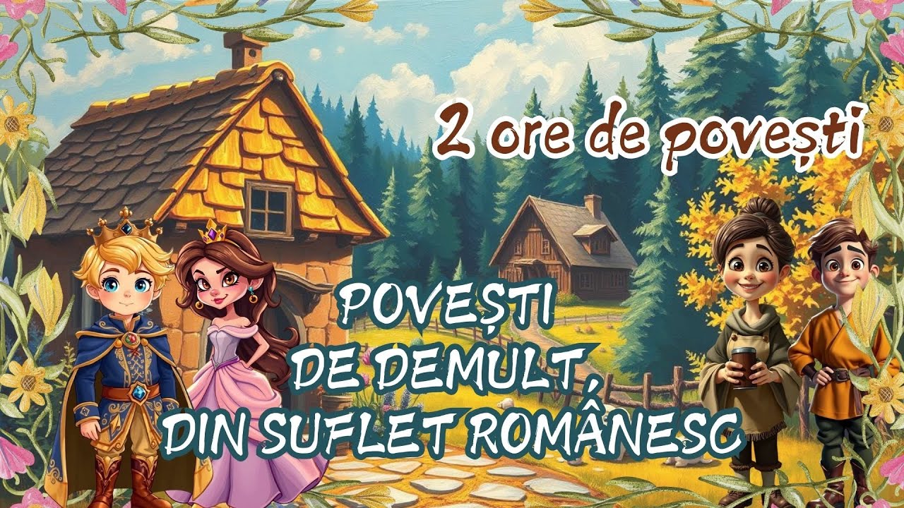 🎶 Povești din Suflet Românesc | 5 Povești pentru copii | Povești românești 🎶
