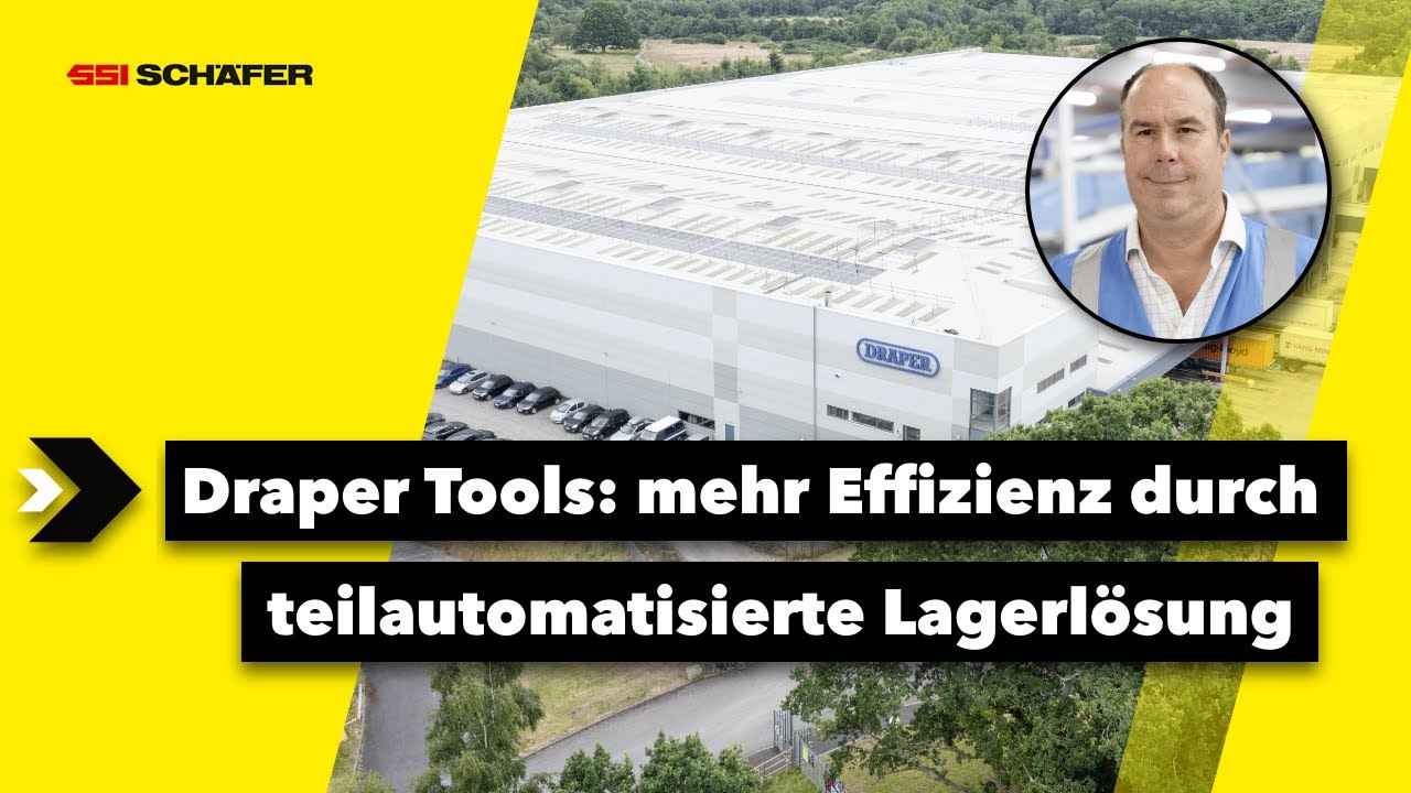 Draper Tools: mehr Effizienz durch teilautomatisierte Lagerl&ouml;sung