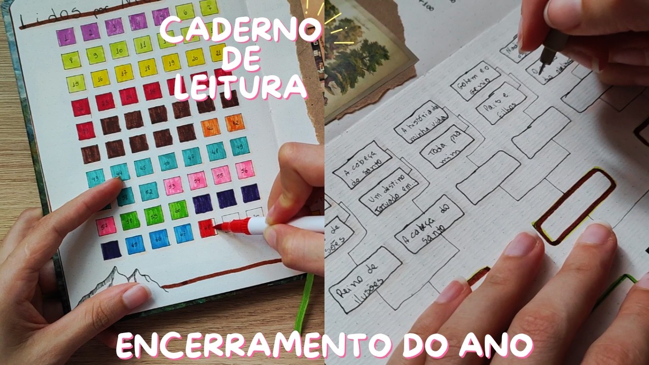 Journal with me | Encerrando o ano de 2025 no caderno de leitura