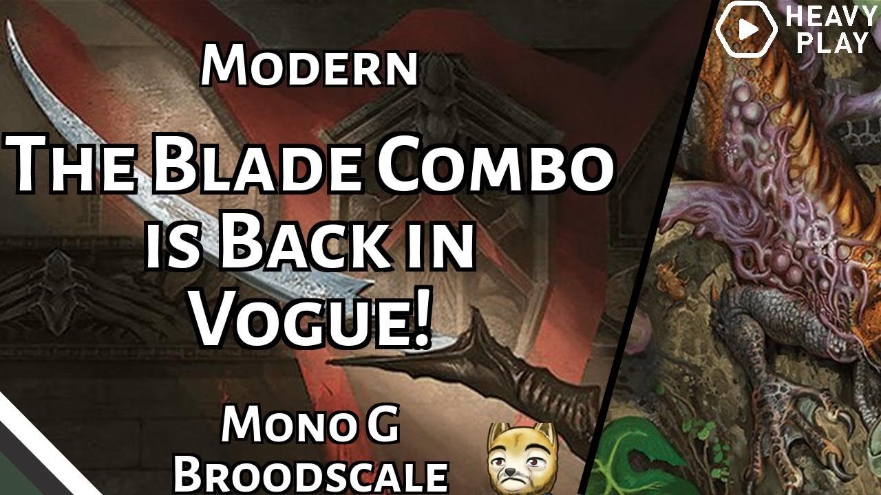 The Blade Combo is Back in Vogue! | Mono G Broodscale | Modern | MTGO