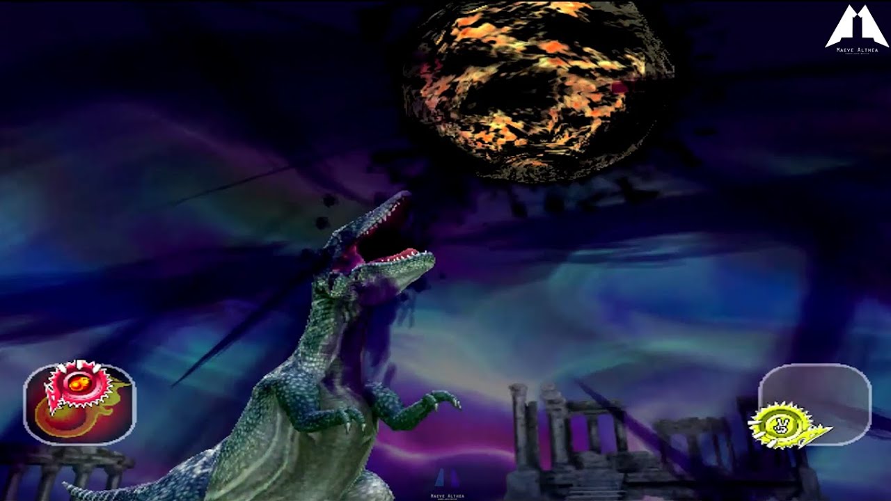 Dinosaur King Awaken Carcharodontosaurus D Team VS Goma's Eocarcharia Boss 恐竜キング