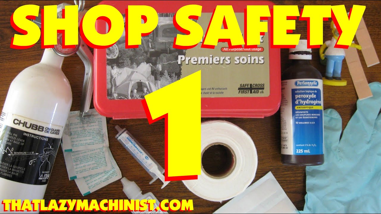 MACHINE SHOP SAFETY PART 1 good attitudes, human behavior, good or bad habits & dressing for safety