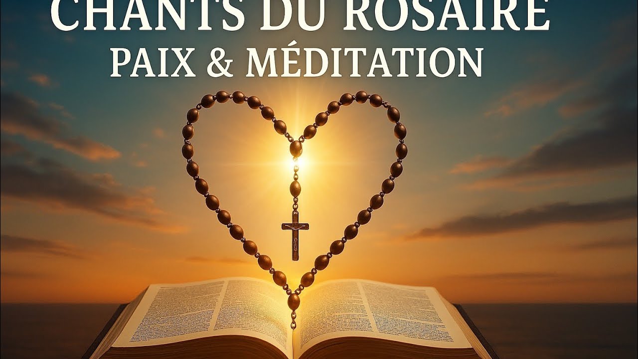 Fermez les yeux… et laissez ce Rosaire chanté vous porter”🙏 