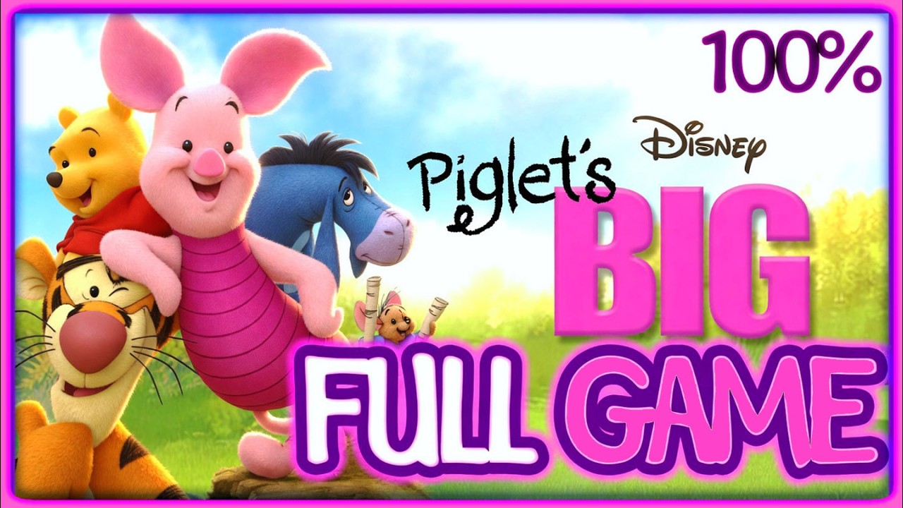 Piglet's Big Movie FULL GAME 100% Longplay (Gamecube, PS2)