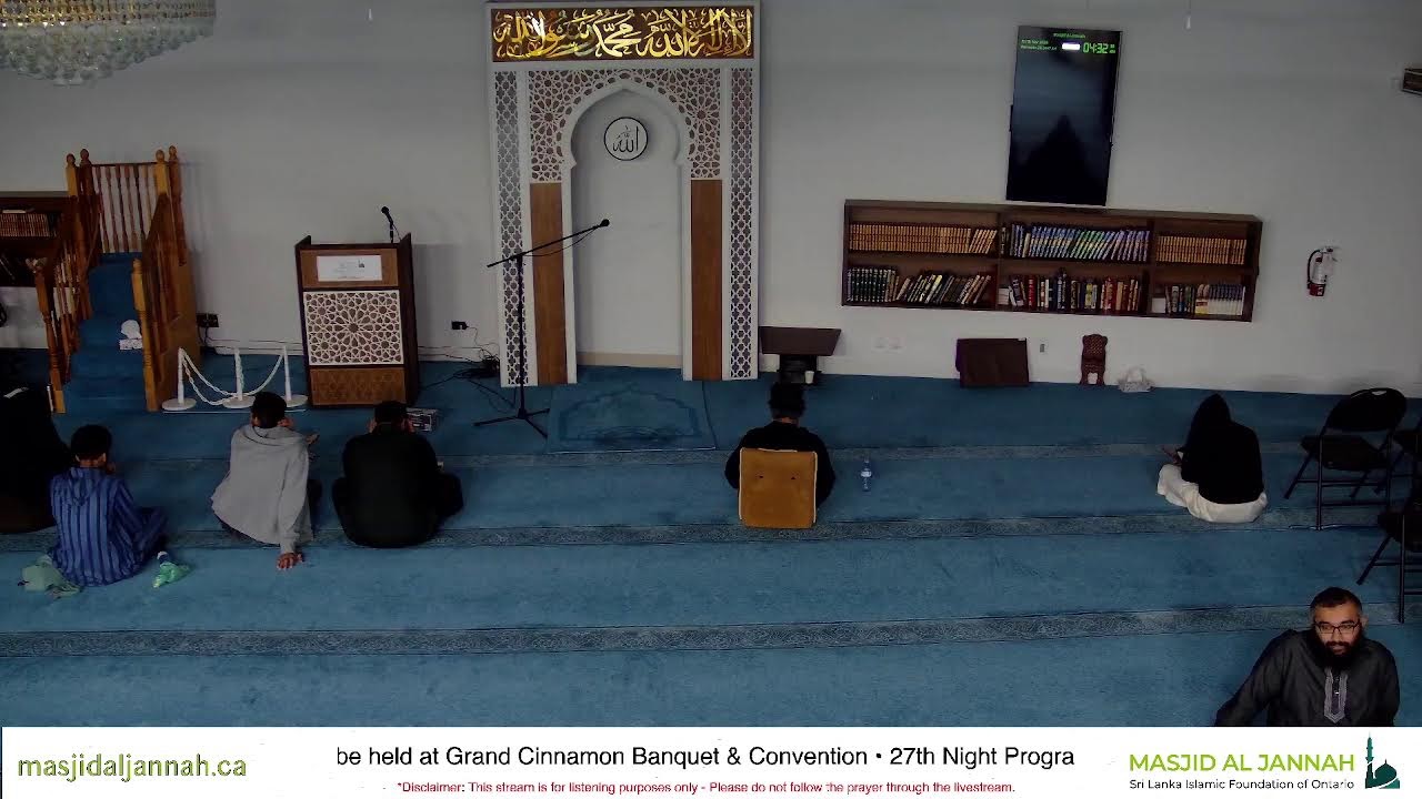 Taraweeh Day 22 - Ramadan 2026