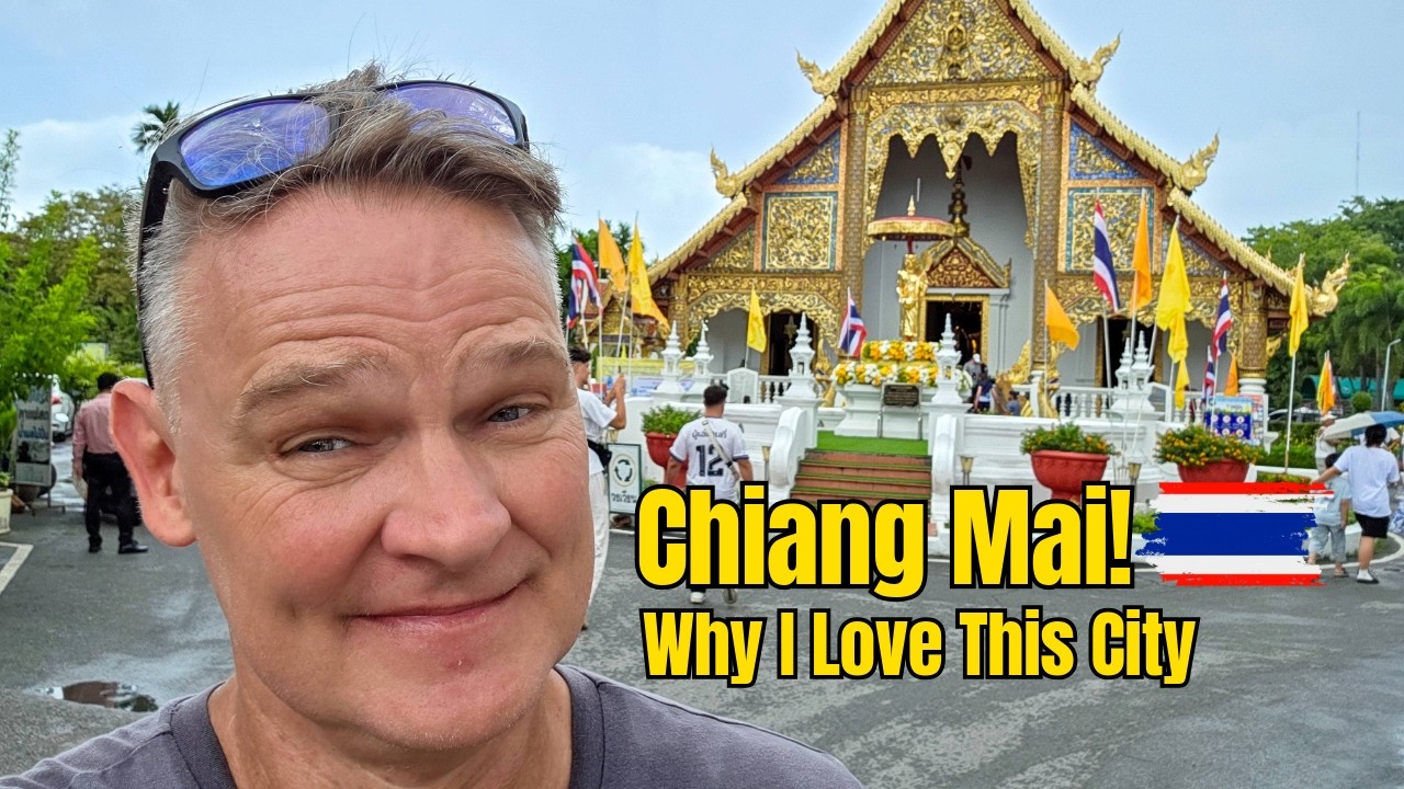 Исследуем Чиангмай 🇹🇭: уличная еда 🍜, местная жизнь 🚶‍♂️ и храм, который заставил меня остановить...