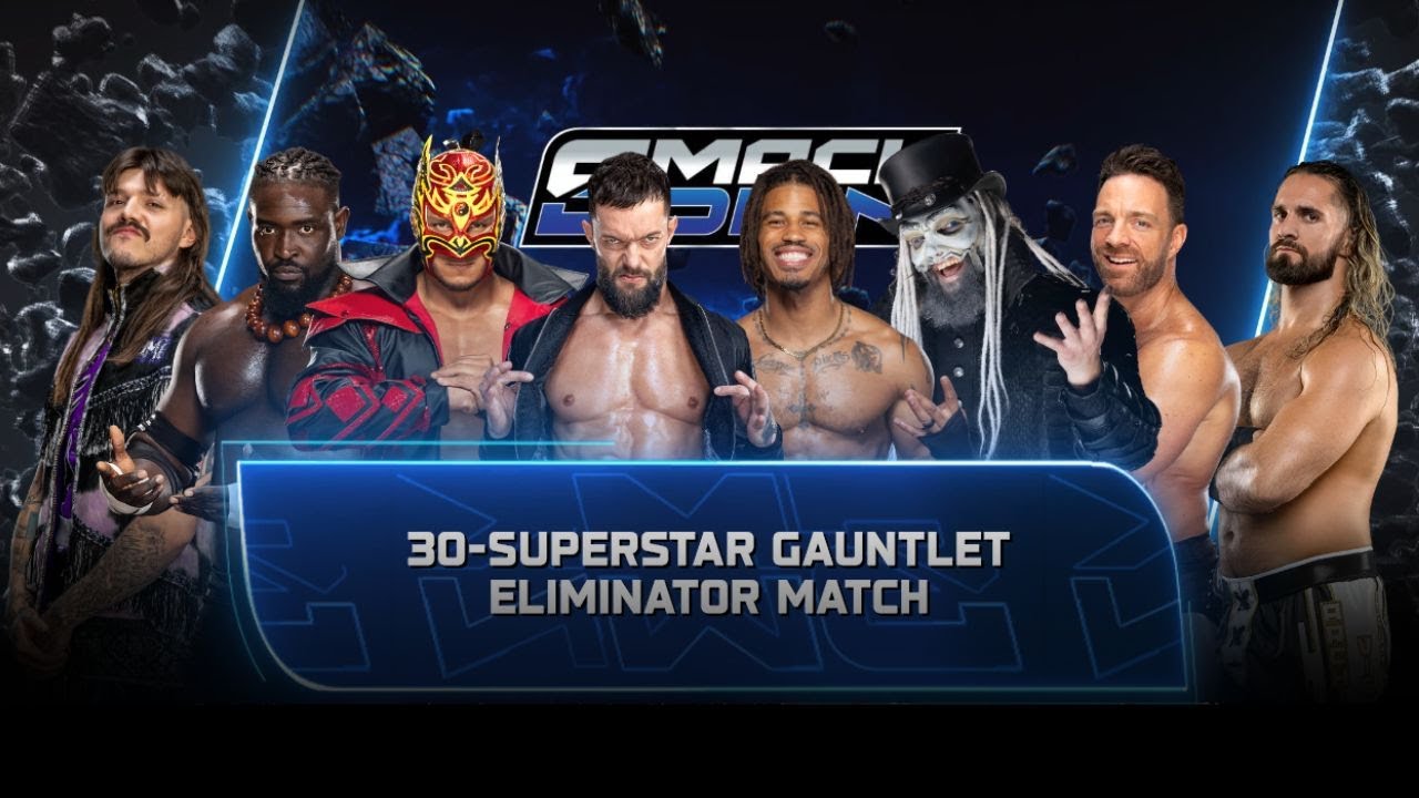 Матч на выбывание с участием 30 человек в формате «гаунтлет» | Геймплей WWE 2K25