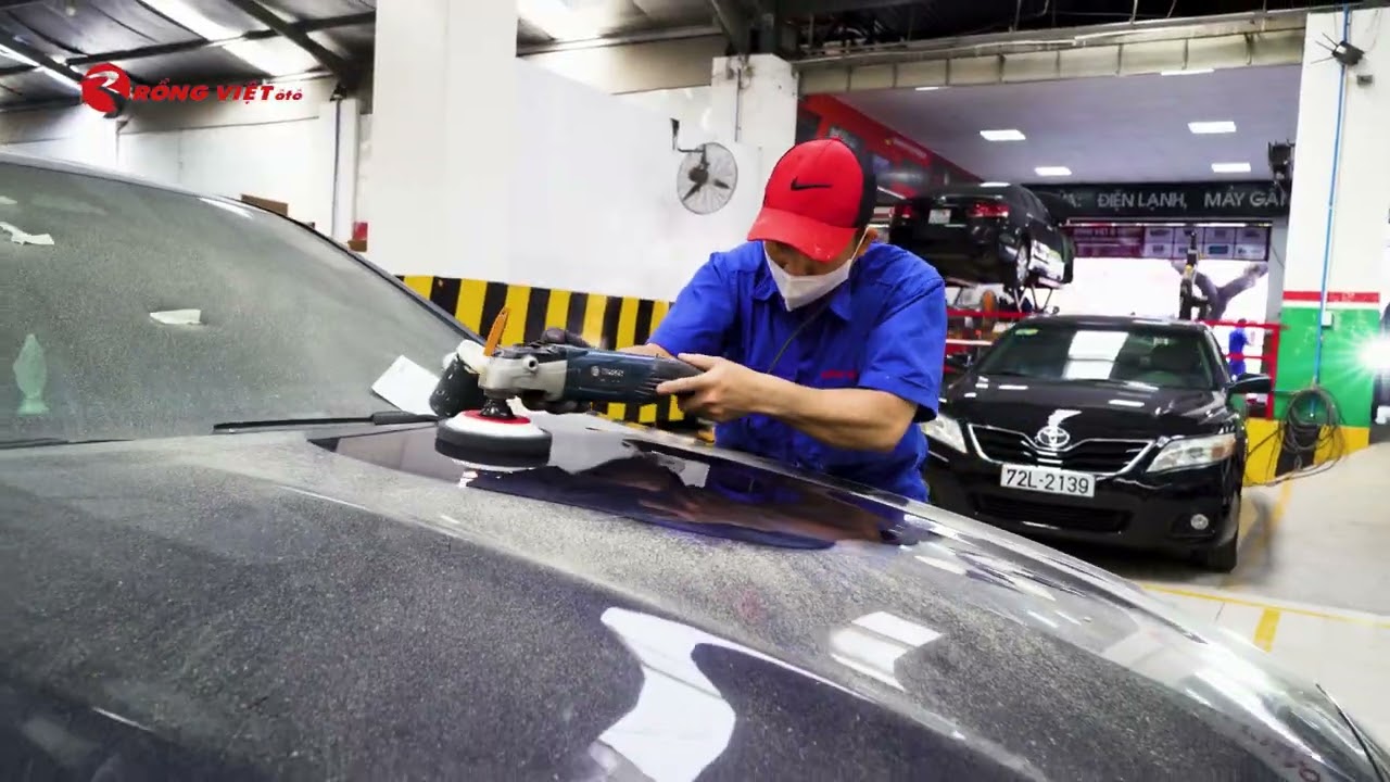 MERCEDES BENZ C200 ĐÁNH BÓNG SƠN XE Ô TÔ | RỒNG VIỆT Ô TÔ
