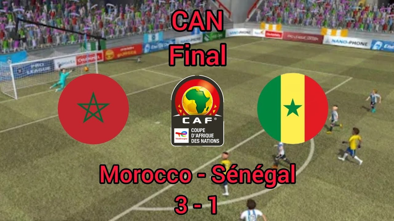 Pro League Soccer/ Morocco - Sénégal/ CAN - Final 🏆