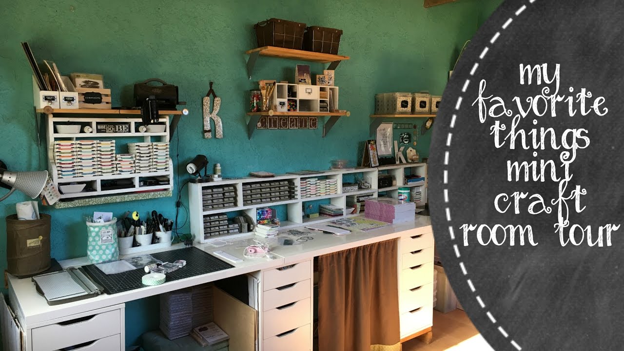 Mini Craft Room Tour