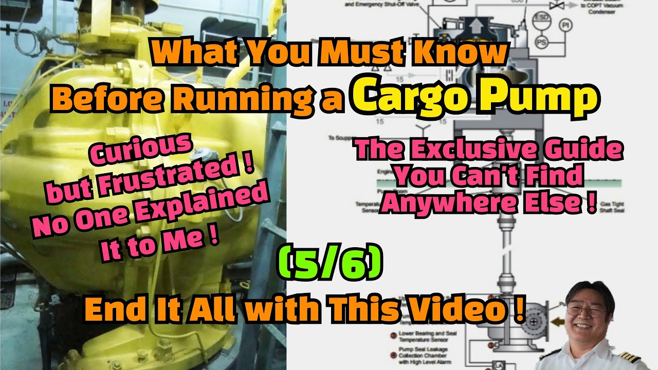 [COPT 5/6] Operation of Cargo Oil Pump Turbine / All about COPT Explanation #copt #tanker #vlcc