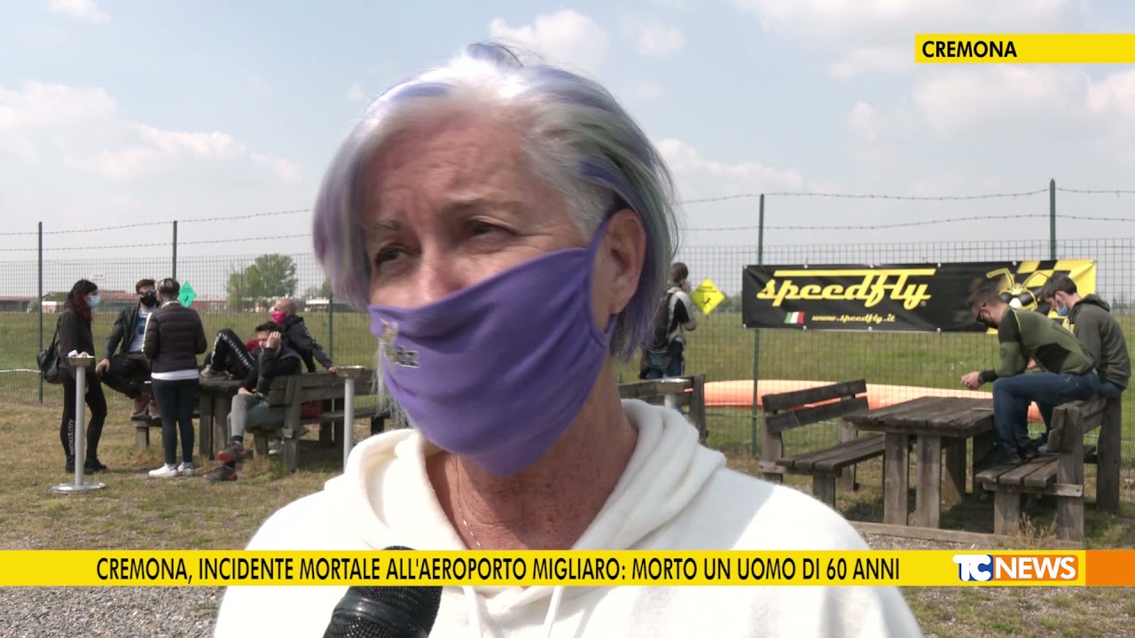 Cremona, incidente mortale all'aeroporto Migliaro:morto un uomo di 60 anni