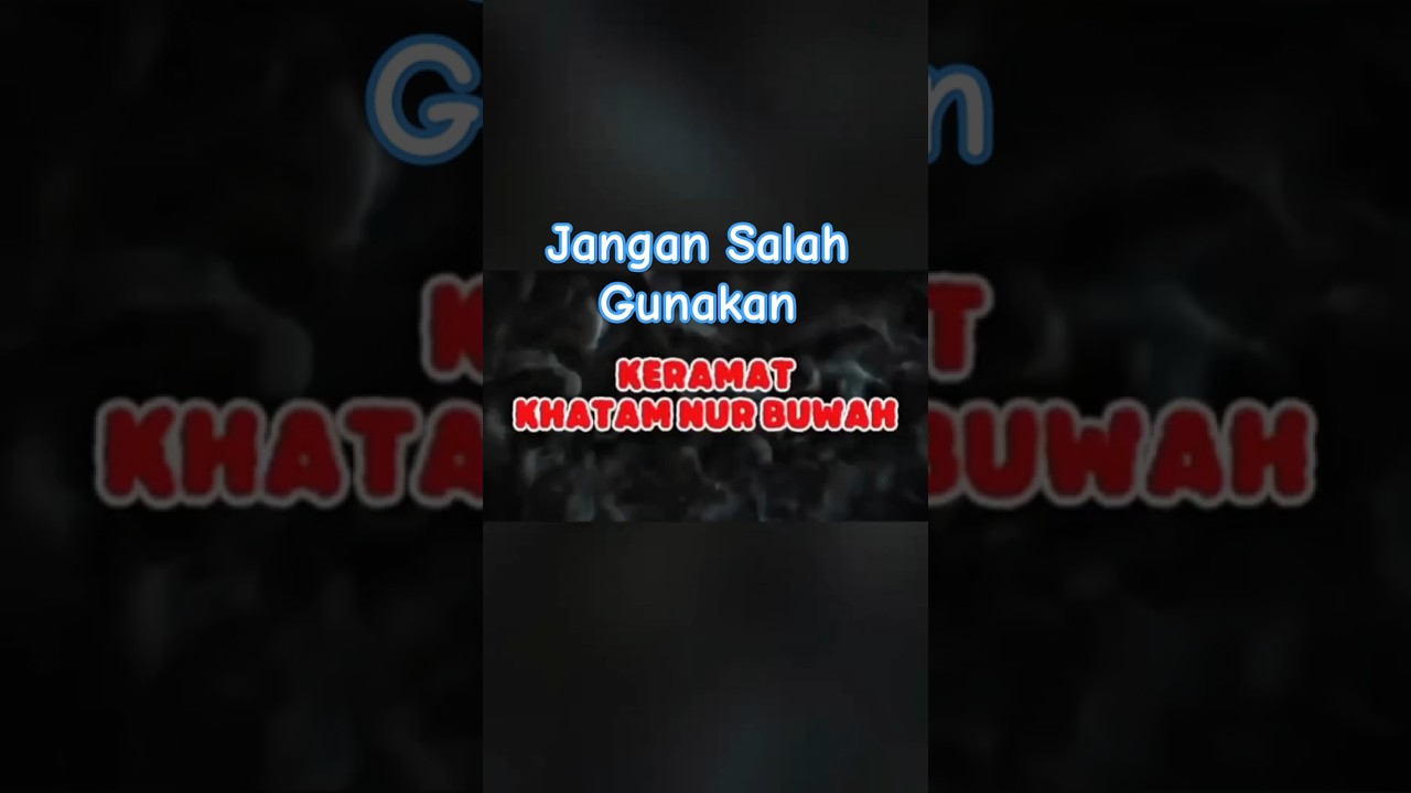 KERAMAT KHATAM NUR BUWWAH #shorts