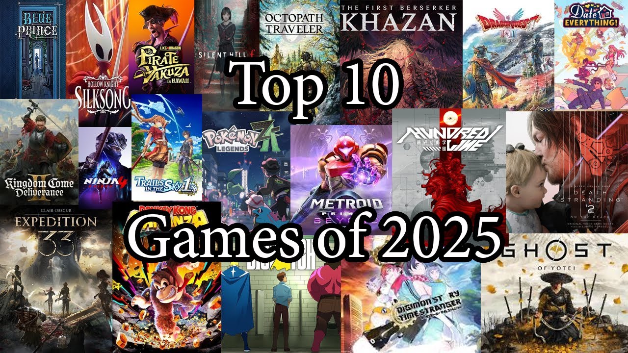 This Year Had Some Serious Competition - Top 10 Games of 2025