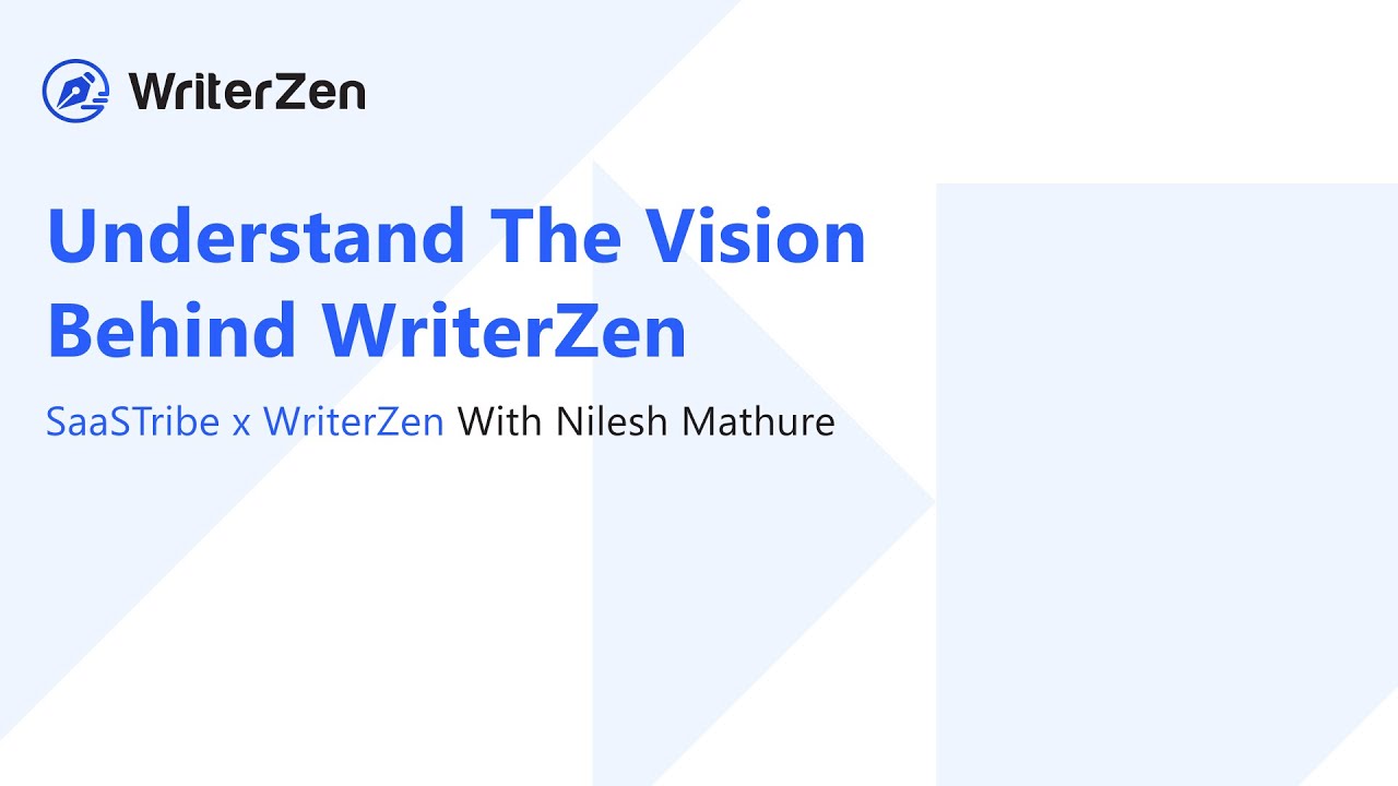 [SaaSTribexWriterZen] 1-hour Conversation With Daniel And Understand The Vision Behind WriterZen