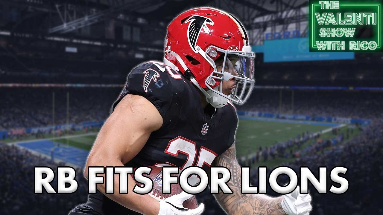 Best RB2 Fits For The Lions In Free Agency | The Valenti Show with Rico