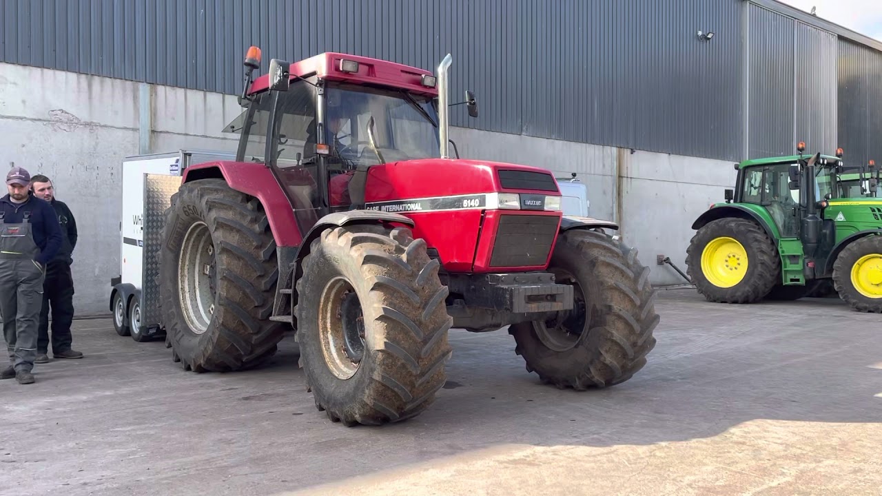 Case 5140 Maxxum 114hp on the dynamometer