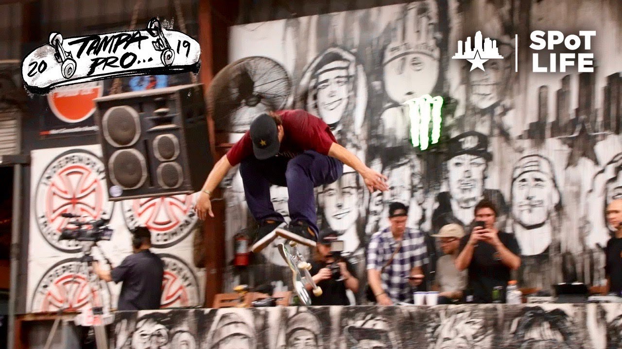 Tampa Pro 2019: Independent Best Trick – Jamie Foy, Chris Joslin, Aurelien Giraud – SPoT Life