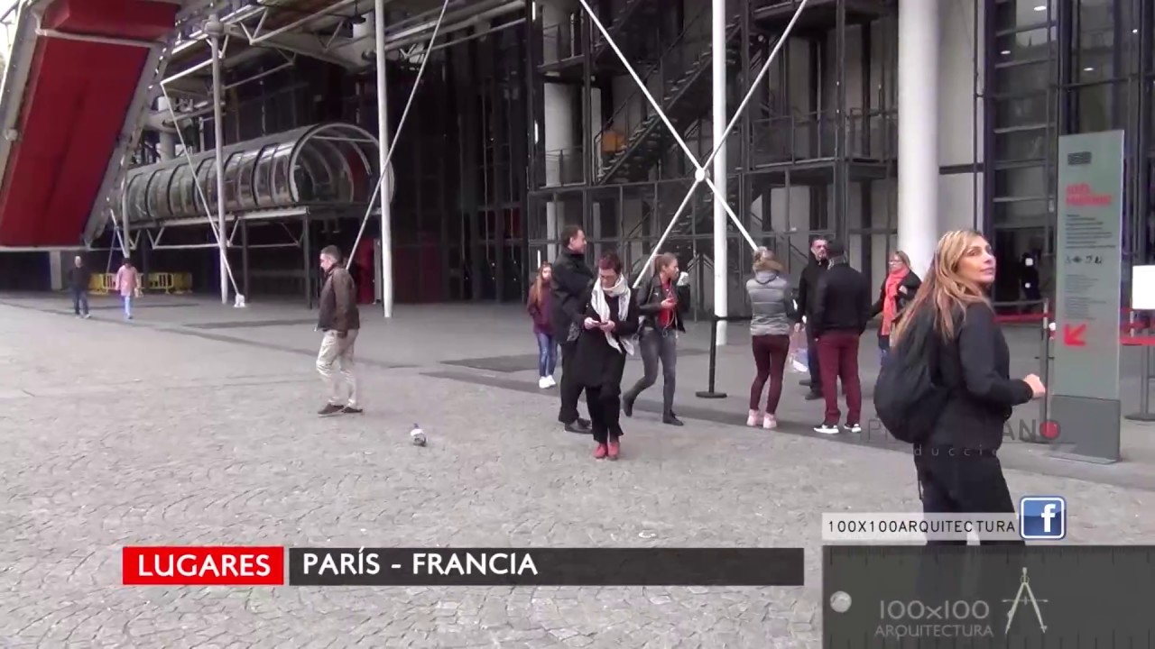 Centro Pompidou Paris - 100X100ARQUITECTURA