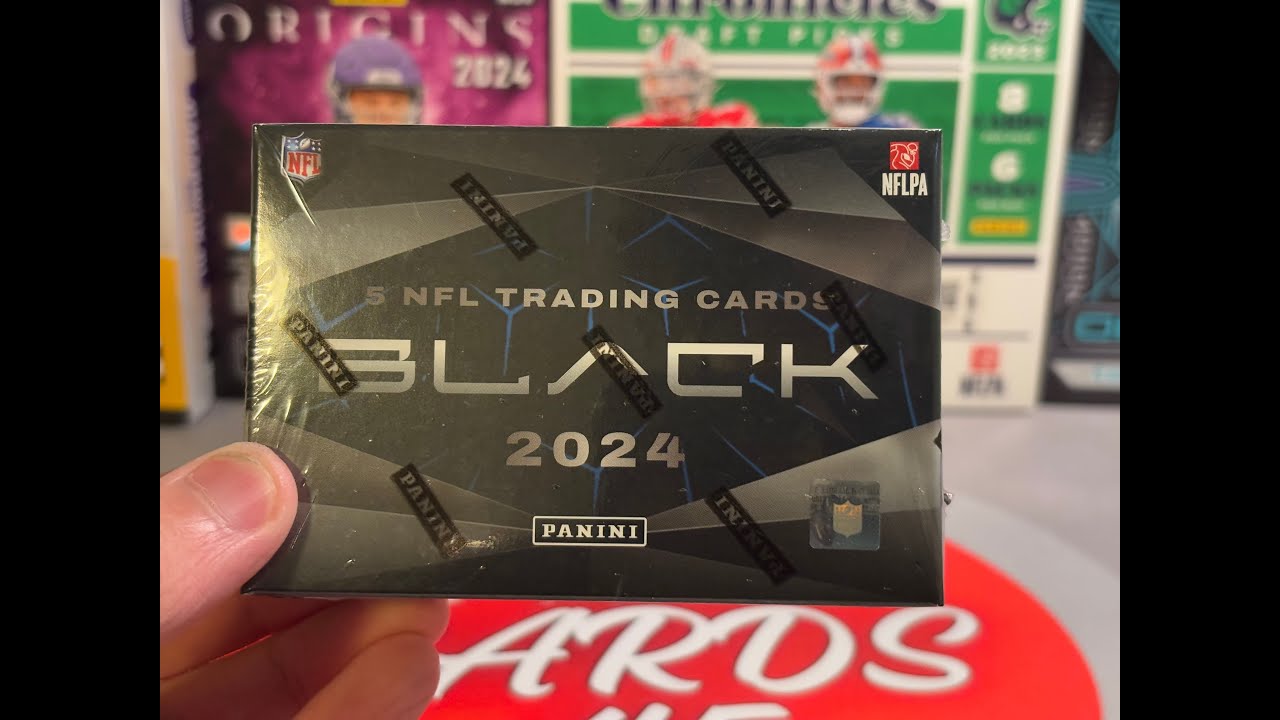 ANOTHER CASE HIT WOW 2024 Panini Black Football Hobby Box