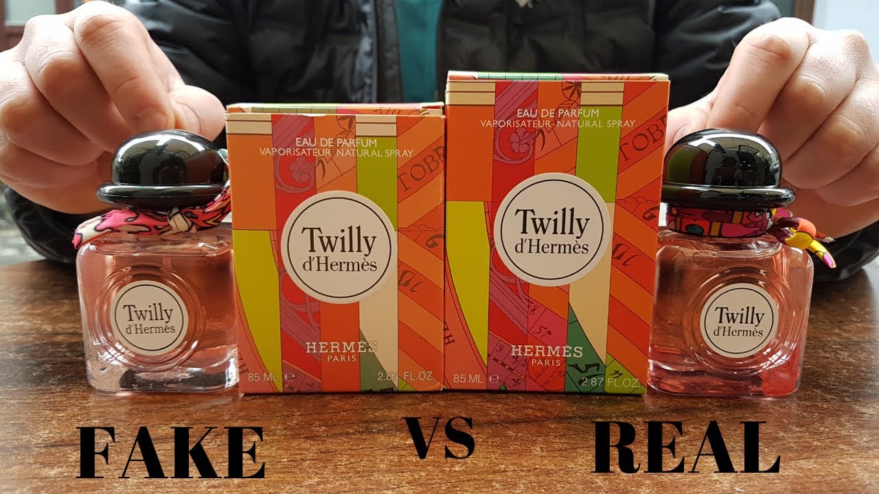 Fake vs Real Twilly D'Hermes Perfume