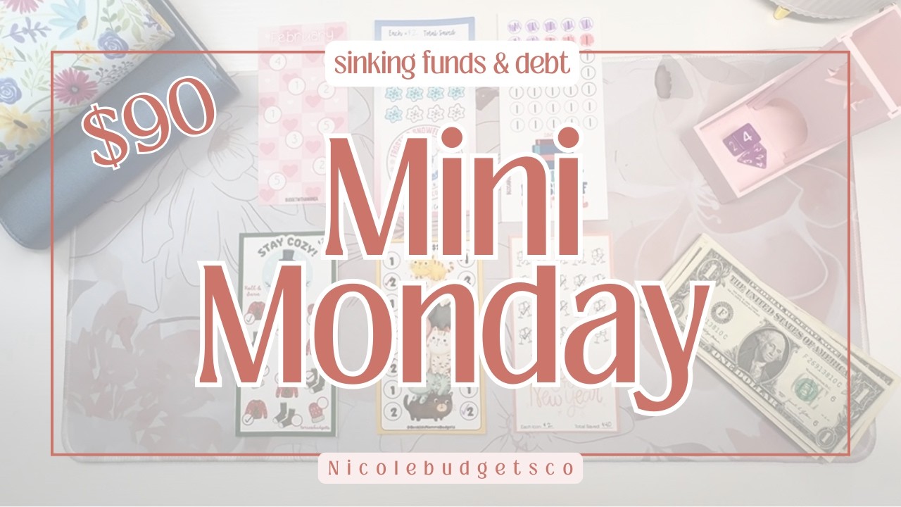 Mini Savings Challenges | Sinking Fund Savings | Debt Payoff | Cash Budgeting