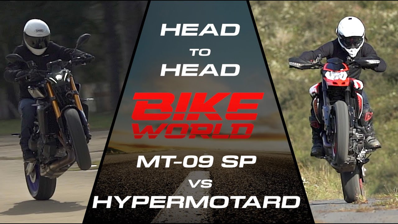 Yamaha MT-09 SP vs Ducati Hypermotard