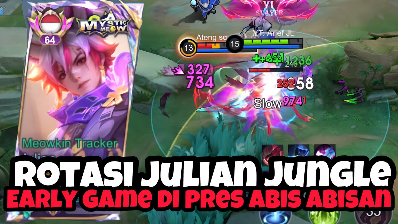 UDAH DI RUSUH KOK MASIH BISA IMBANGI ?! - TUTORIAL JULIAN MODE SAVE - Top Global Julian