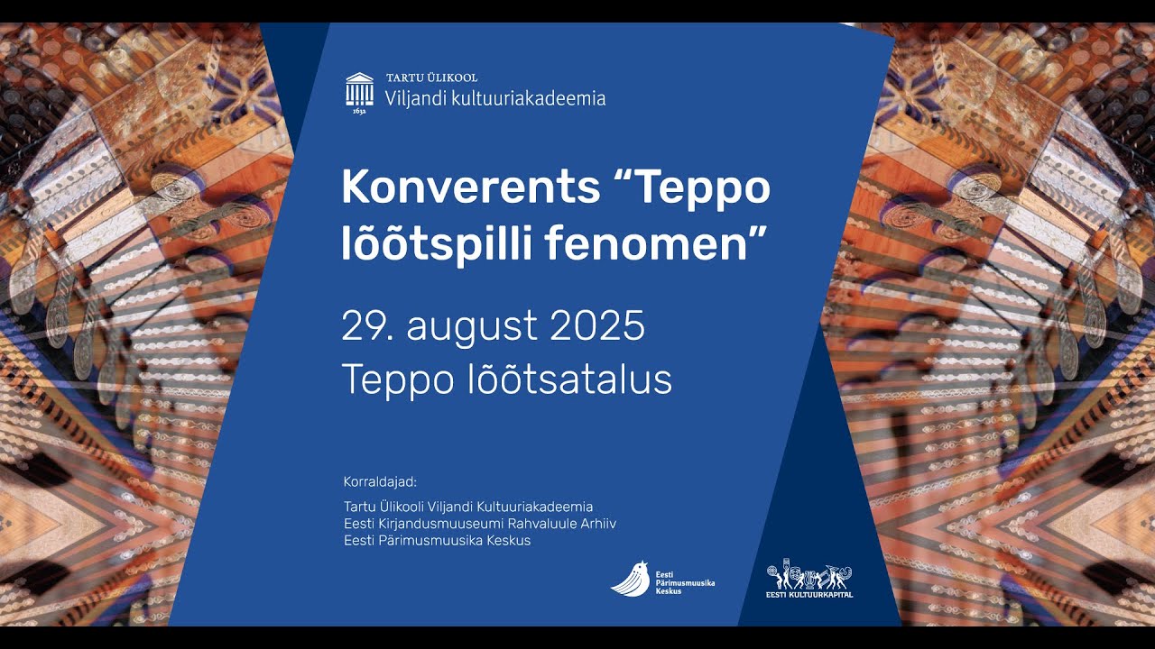 Konverents “Teppo lõõtspilli fenomen”