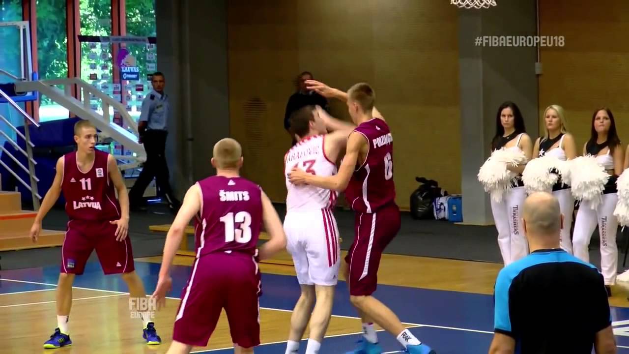 Kristaps Porzingis Latvia U18  (2013)