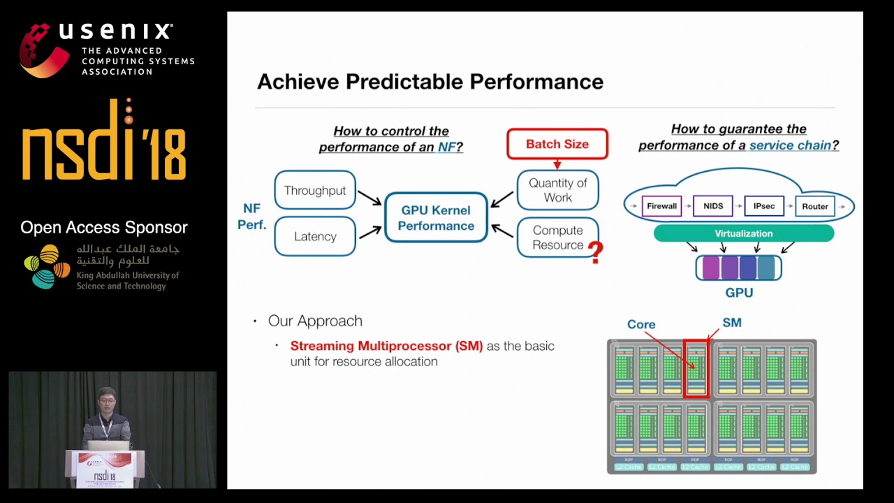 NSDI '18 - G-NET: Effective GPU Sharing in NFV Systems