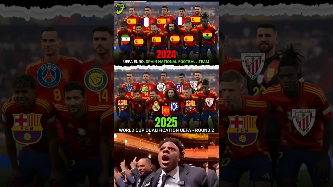 Spain&rsquo;s EURO 2024 Squad vs 2025 World Cup Qualifiers XI