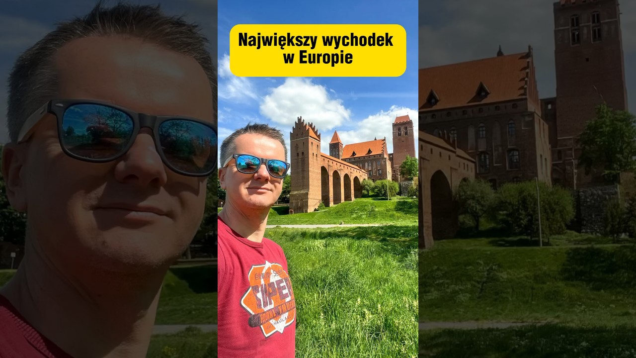 Największy wychodek w Europie. Zamek w Kwidzynie. #zabawne #shorts #ciekawostki #zamek #podr&oacute;że