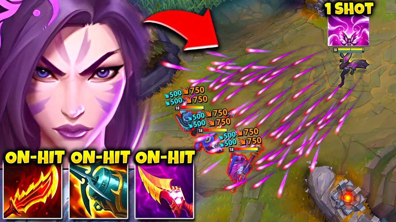 I TURNED KAI'SA INTO A PLASMA TURRET WITH 3.0 ATTACK SPEED! (LITERAL MINI-GUN)