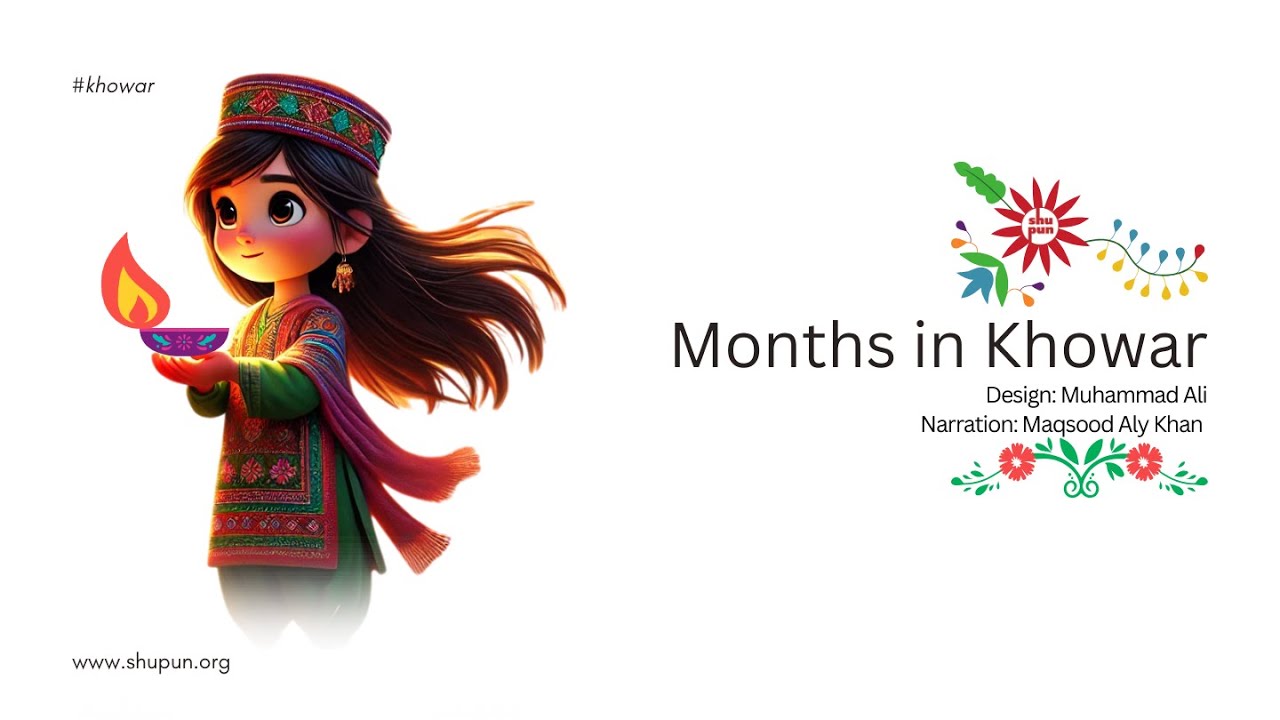 Learn Months in Khowar Language | shupun.org