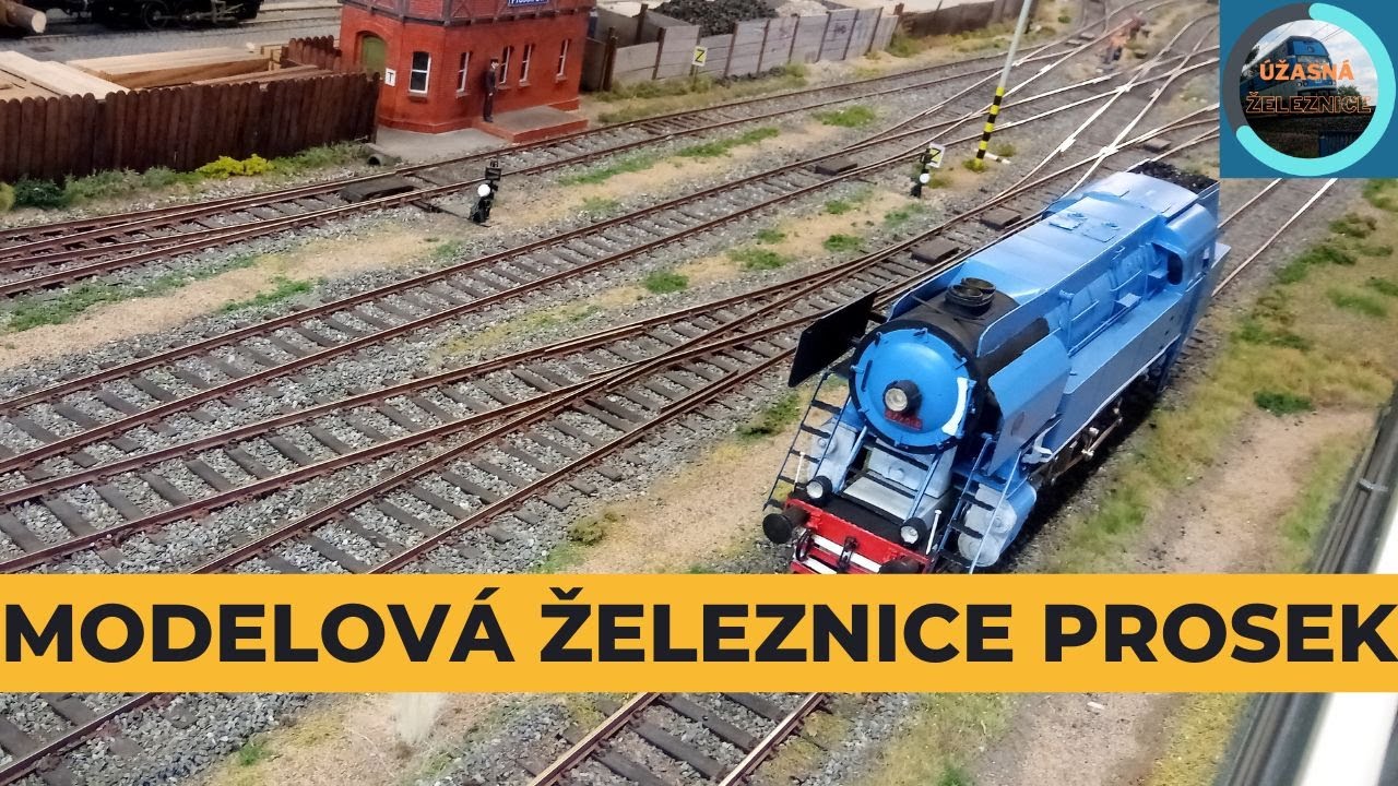 Modelov&aacute; železnice Prosek