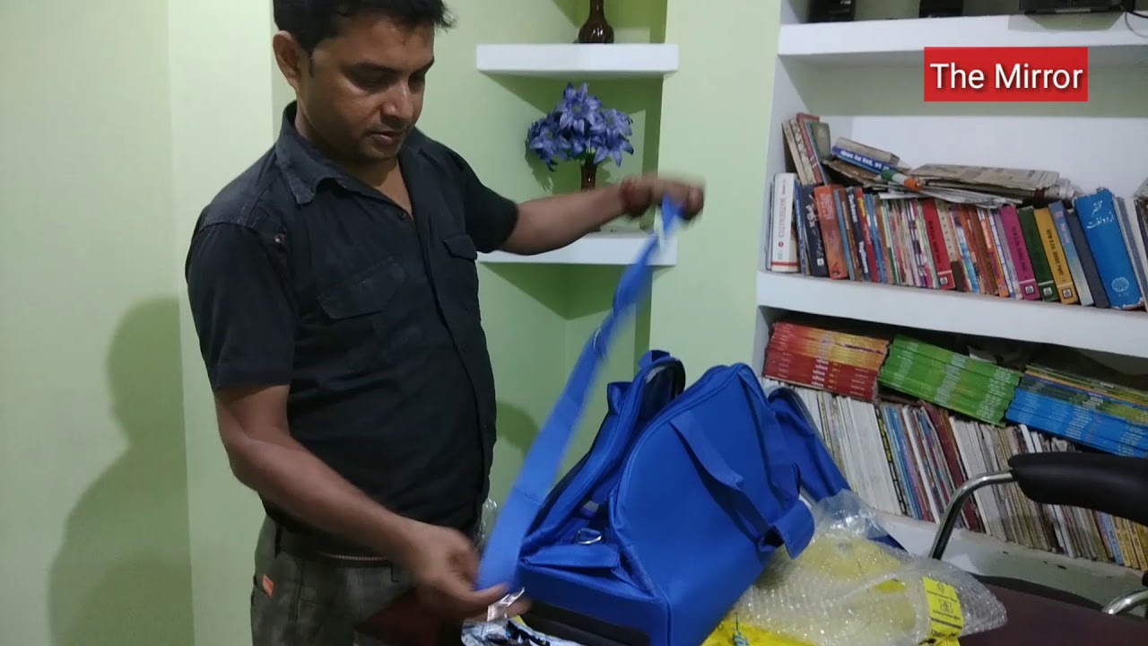 safari duffle strolly bag 55 Litre unboxing