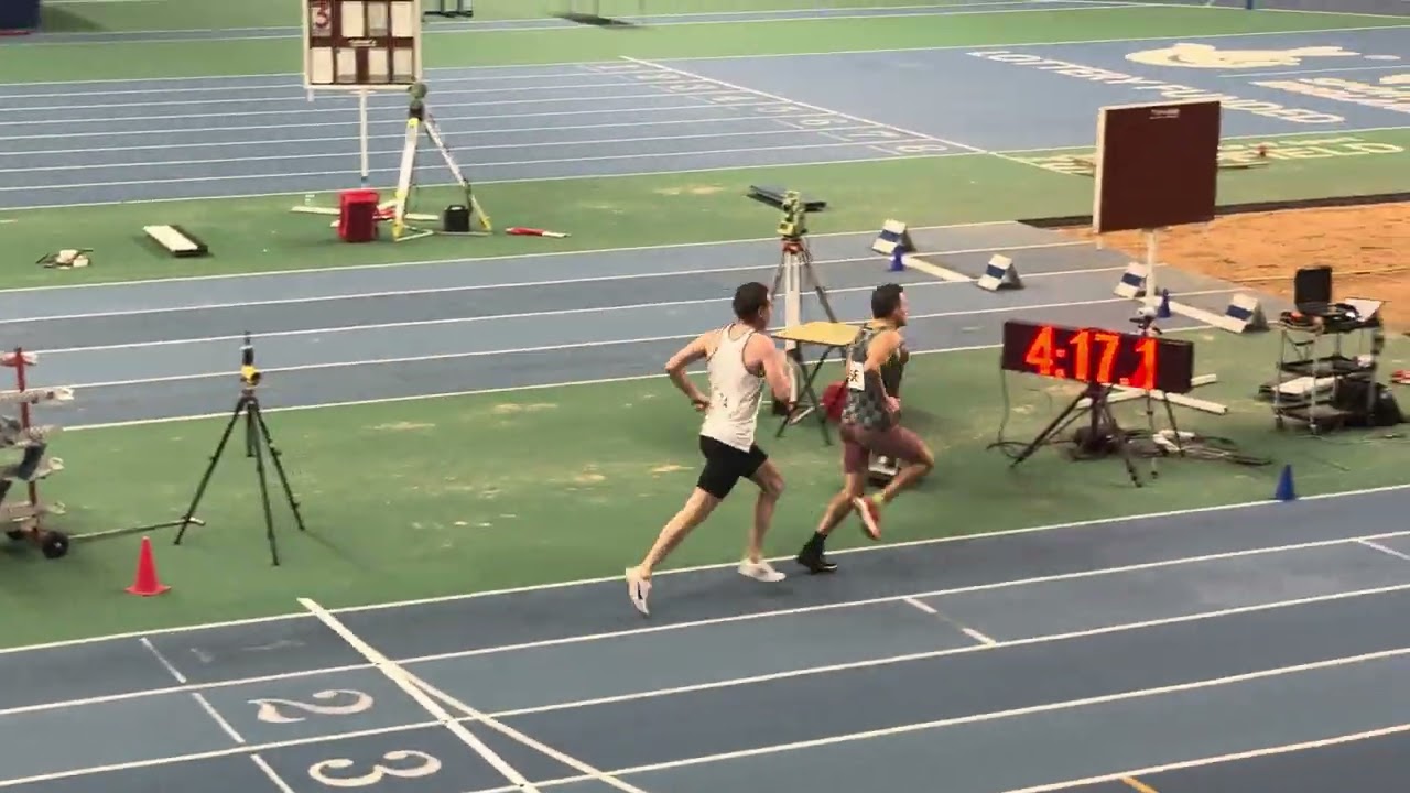 British Masters indoor 3000m Champs M50 age group
